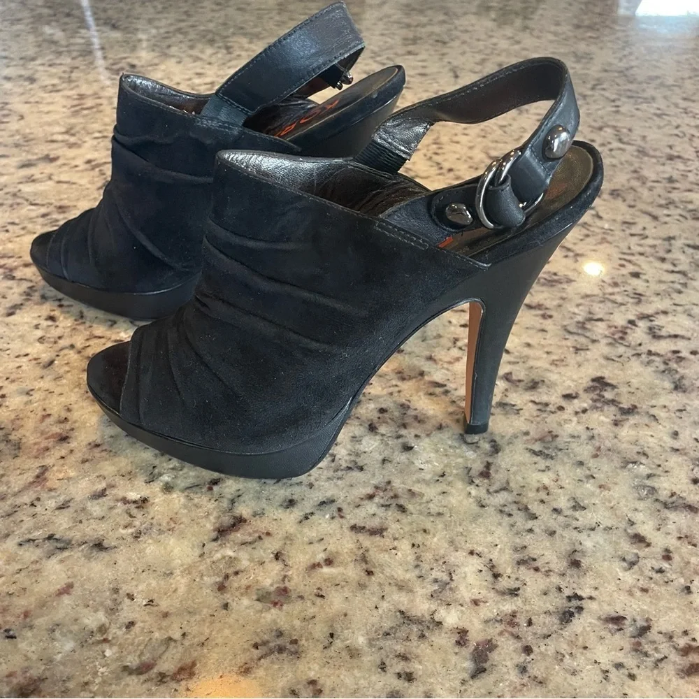 Michael Kors Black suede Women's Heels